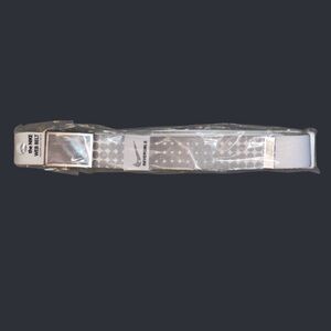 NWT Nike Silver and Black Reversible Belt